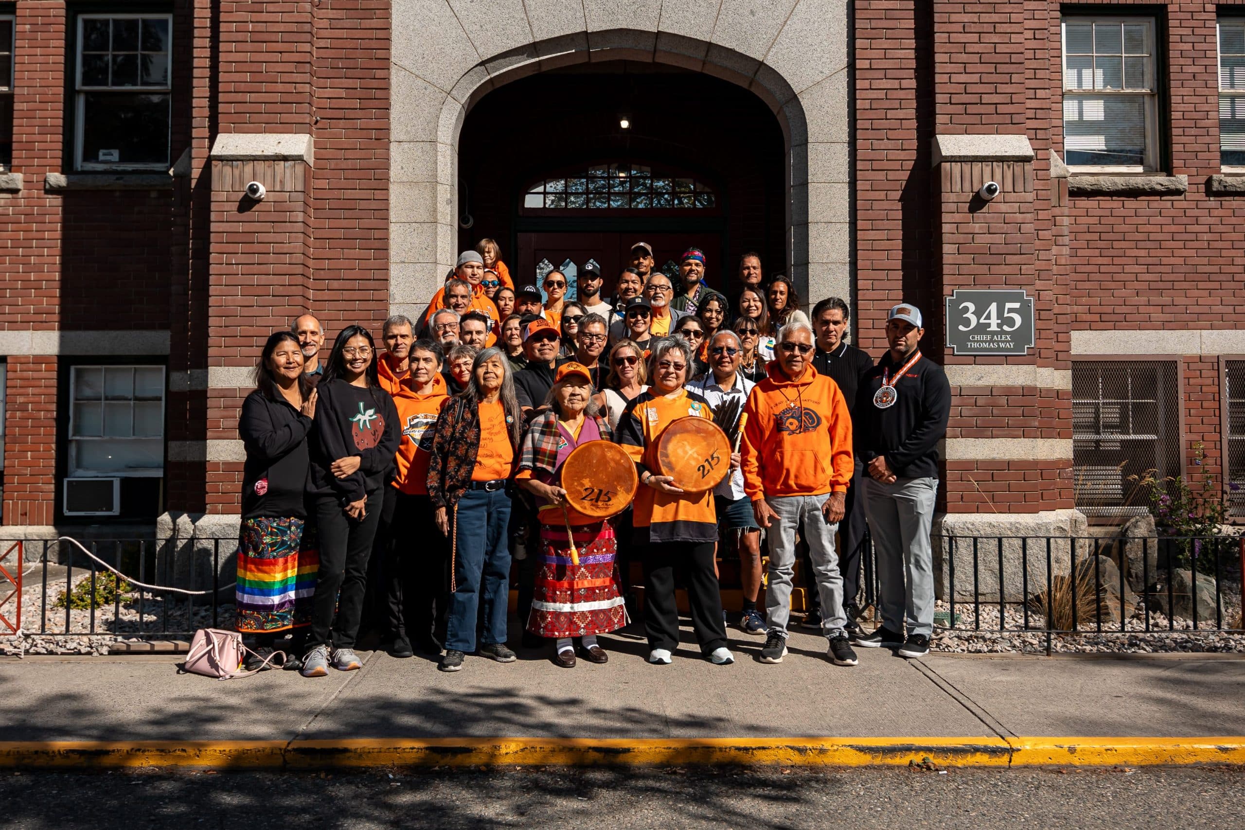 Orange Jersey's Every Child Matters Day of Unity at the Kamloops Residential School on September 21, 2024