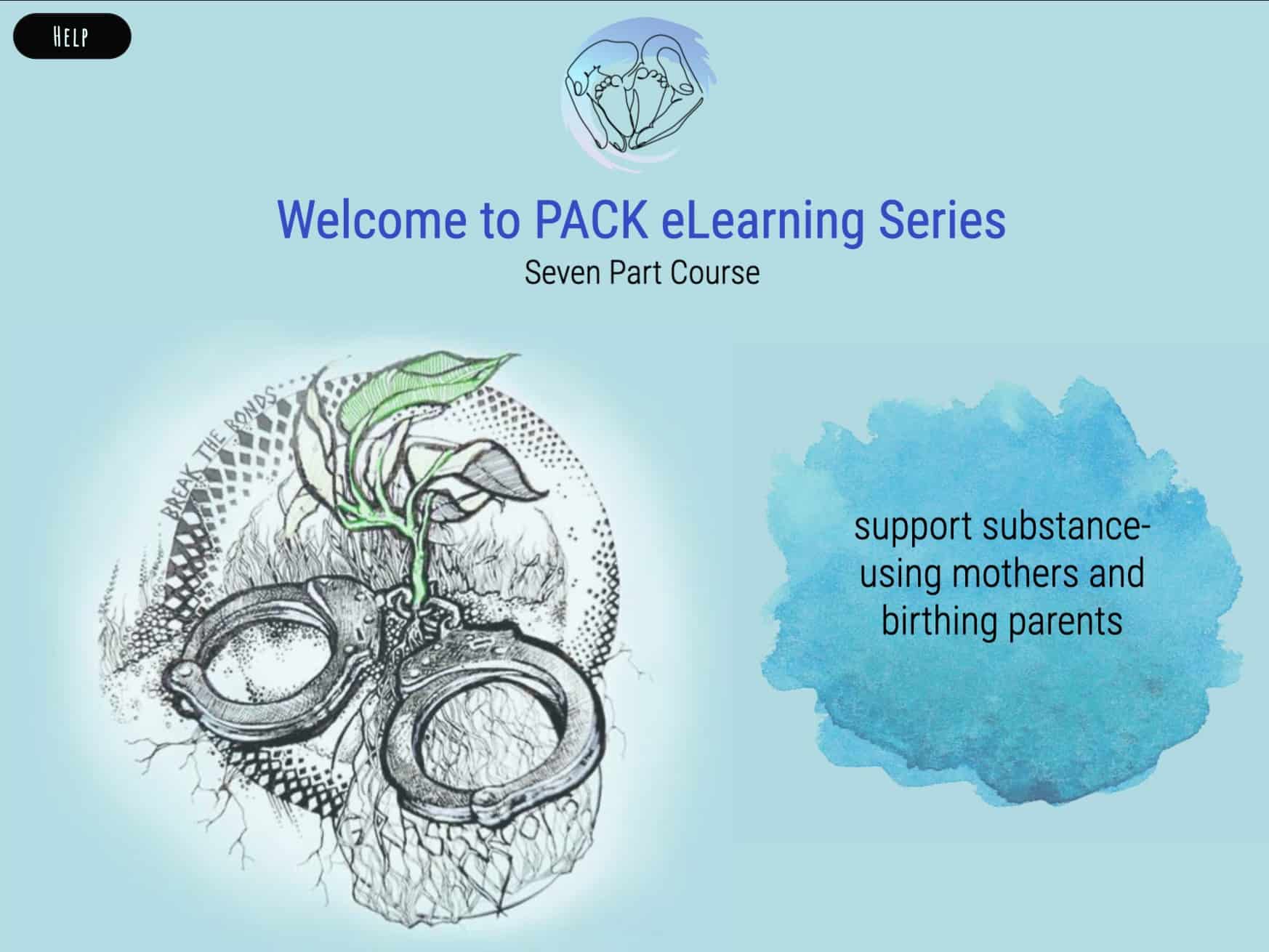 Welcome Storyline Slide to PACK eLearning Series